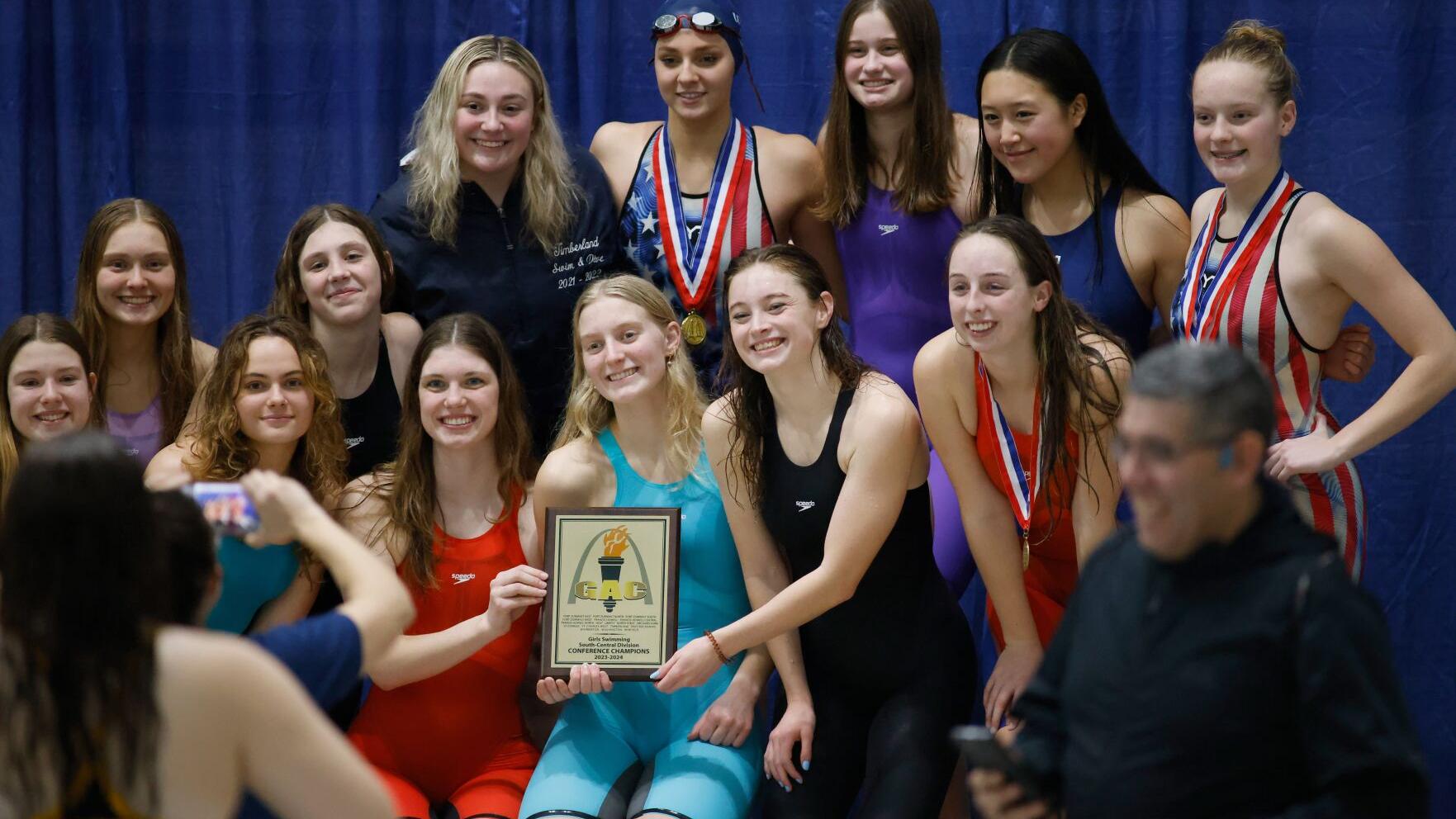 GAC girls swimming and diving championships